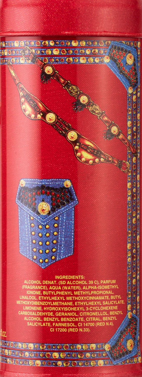 Versace Red Jeans For Women 75 ml