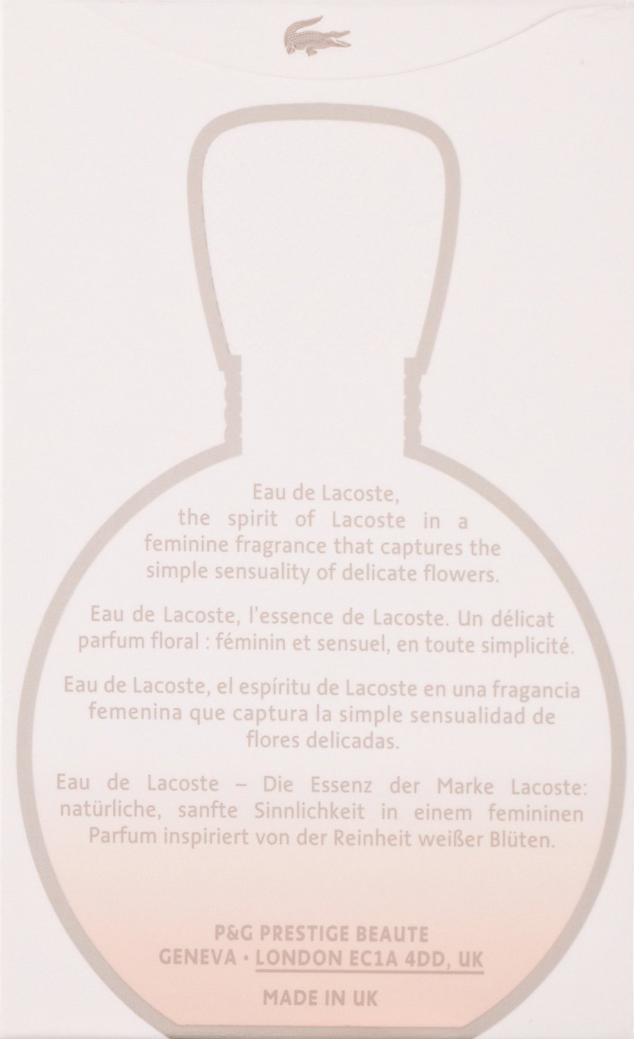 Eau De Lacoste Lacoste Femme for Her 50 ml