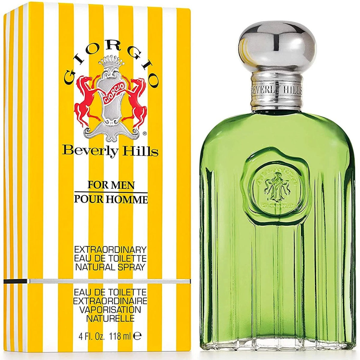 Giorgio Beverly Hills Pour Homme Eau De Toilette vaporisateur 118 ml