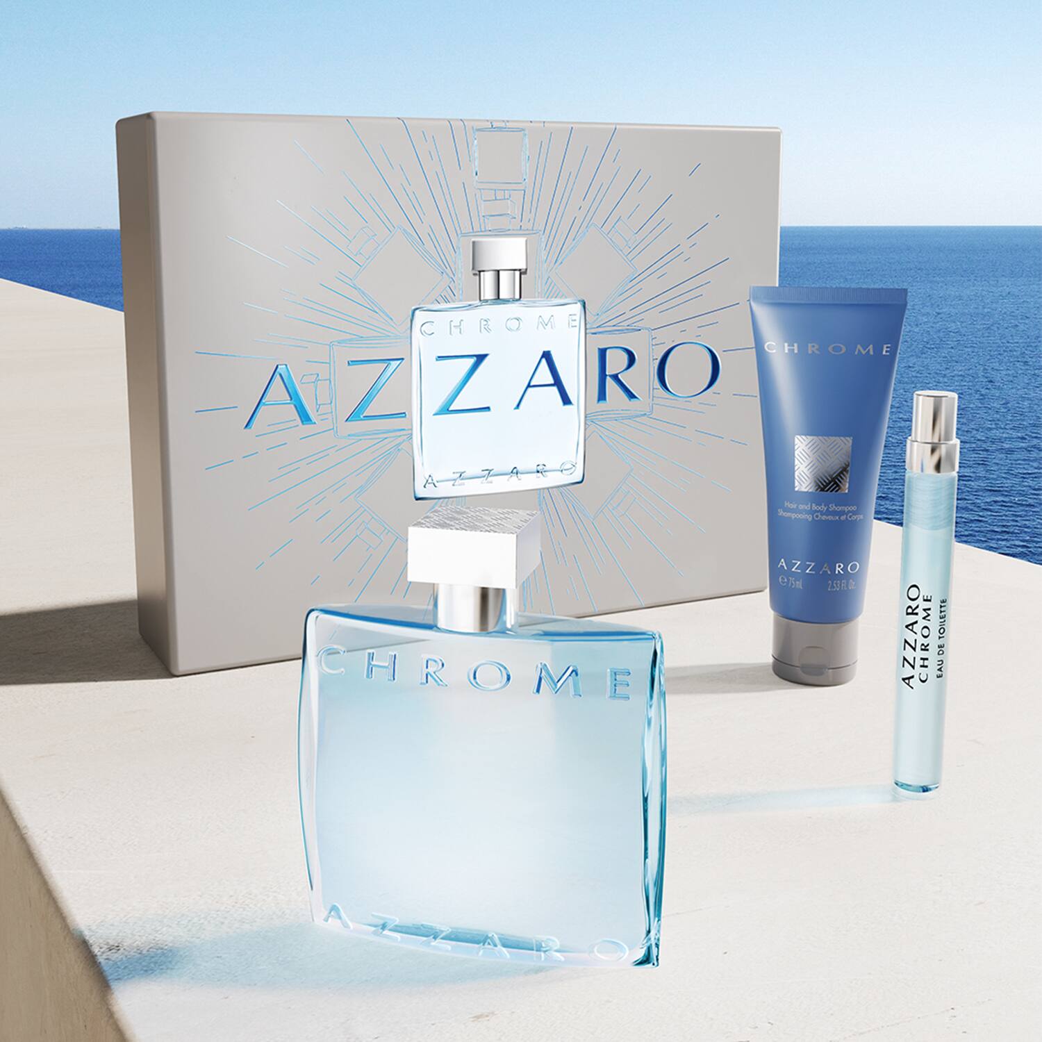 Azzaro Chrome Men Gift Set-100 ml | #size_100 ml