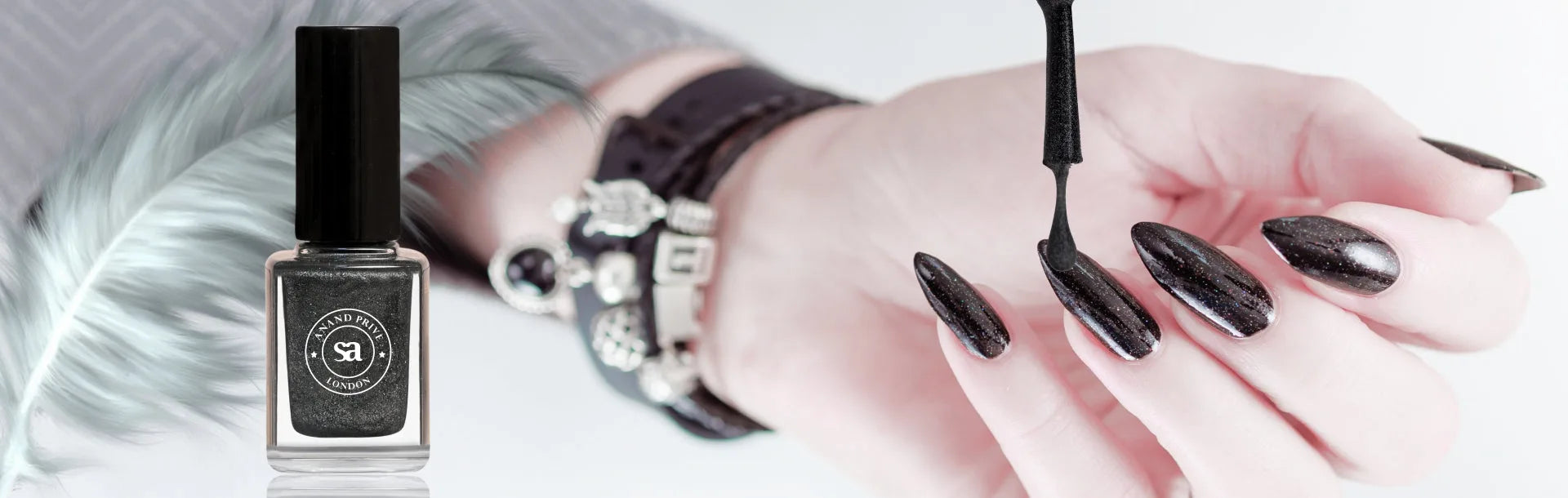 Charcoal Nail Varnish