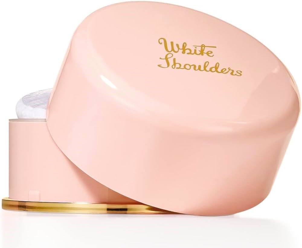 Evyan White Shoulders Bath Powder