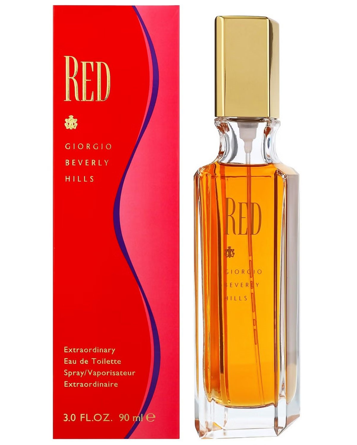 Giorgio Beverley Hills Red Extraordinary 90ml For Women