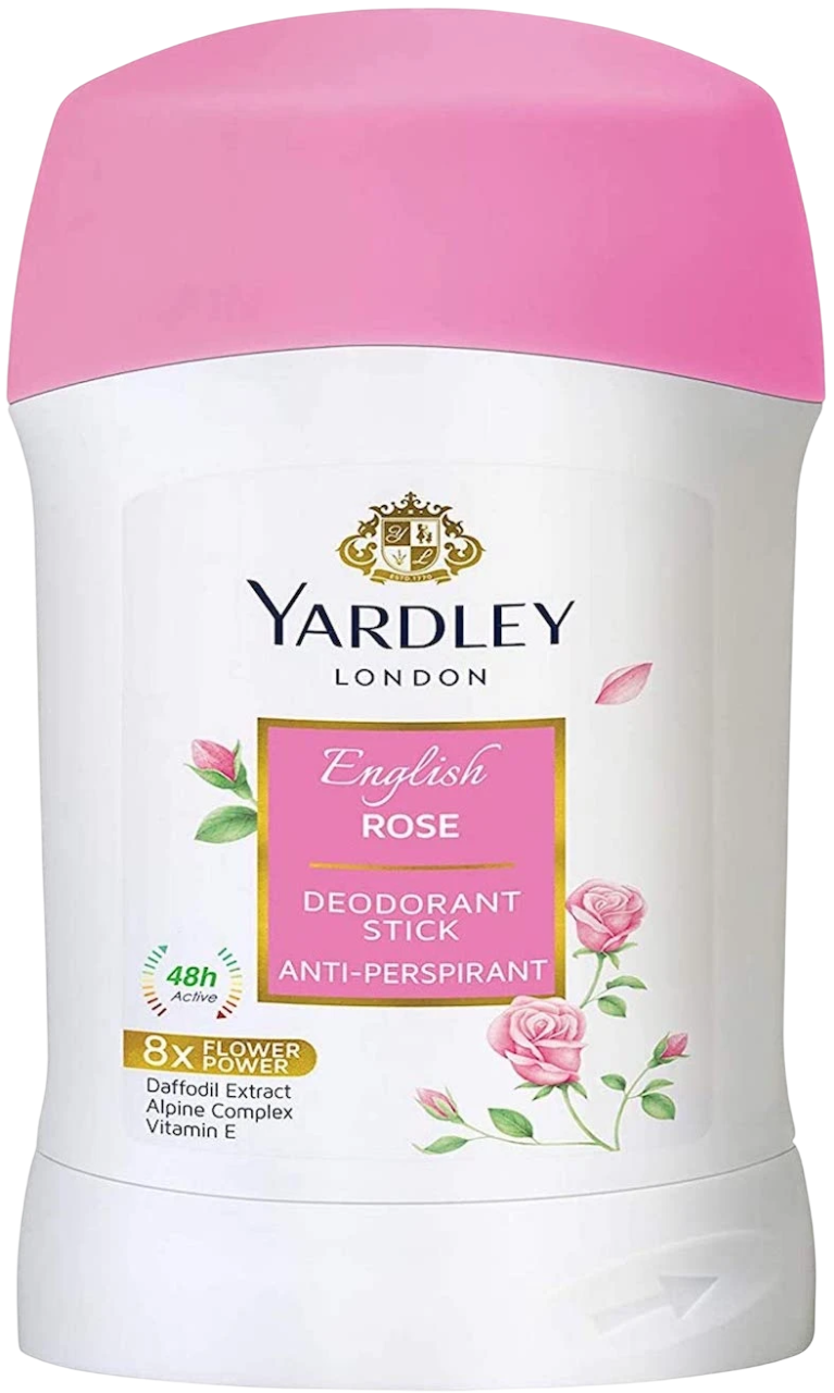 Yardley English Rose Anti-Perspirant Deodorant Stick 40g