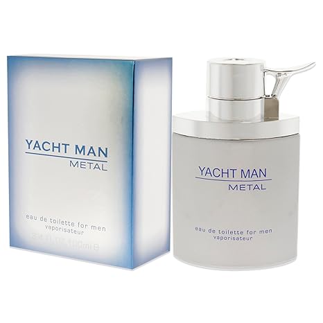 Myrurgia Yacht Man Metal EDT Spray by Puig 100ml for Men | #size_100 ml