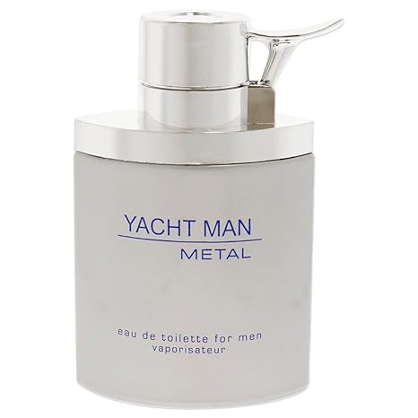 Myrurgia Yacht Man Metal EDT Spray by Puig 100ml for Men | #size_100 ml