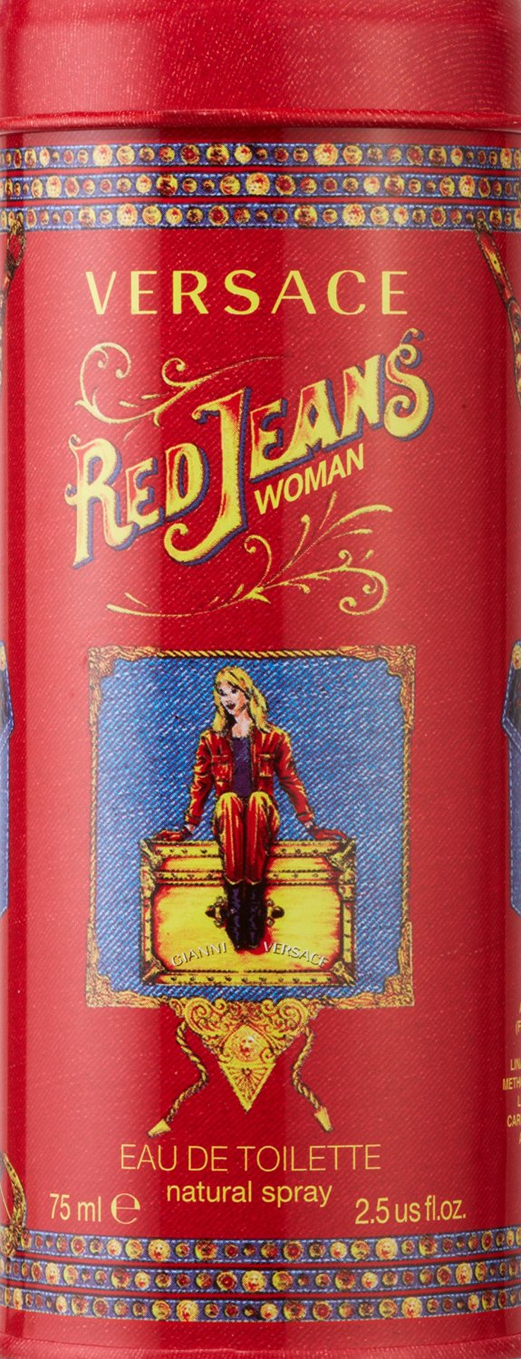 Versace Red Jeans For Women 75 ml