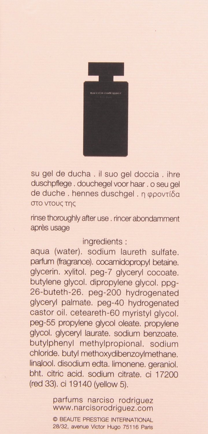 Narciso Rodriguez Showergel for Woman 200 ml