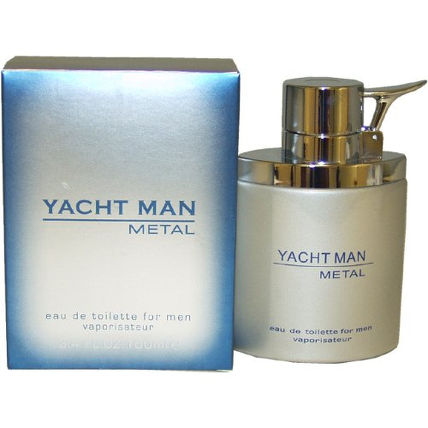 Myrurgia Yacht Man Metal EDT Spray by Puig 100ml for Men | #size_100 ml