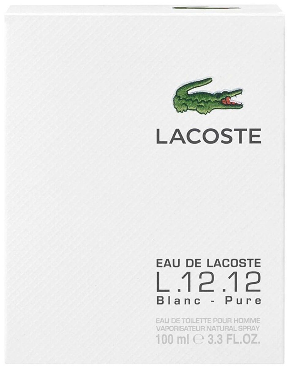 Lacoste Eau de Lacoste Blanc Pour Homme Spray - 100 ml