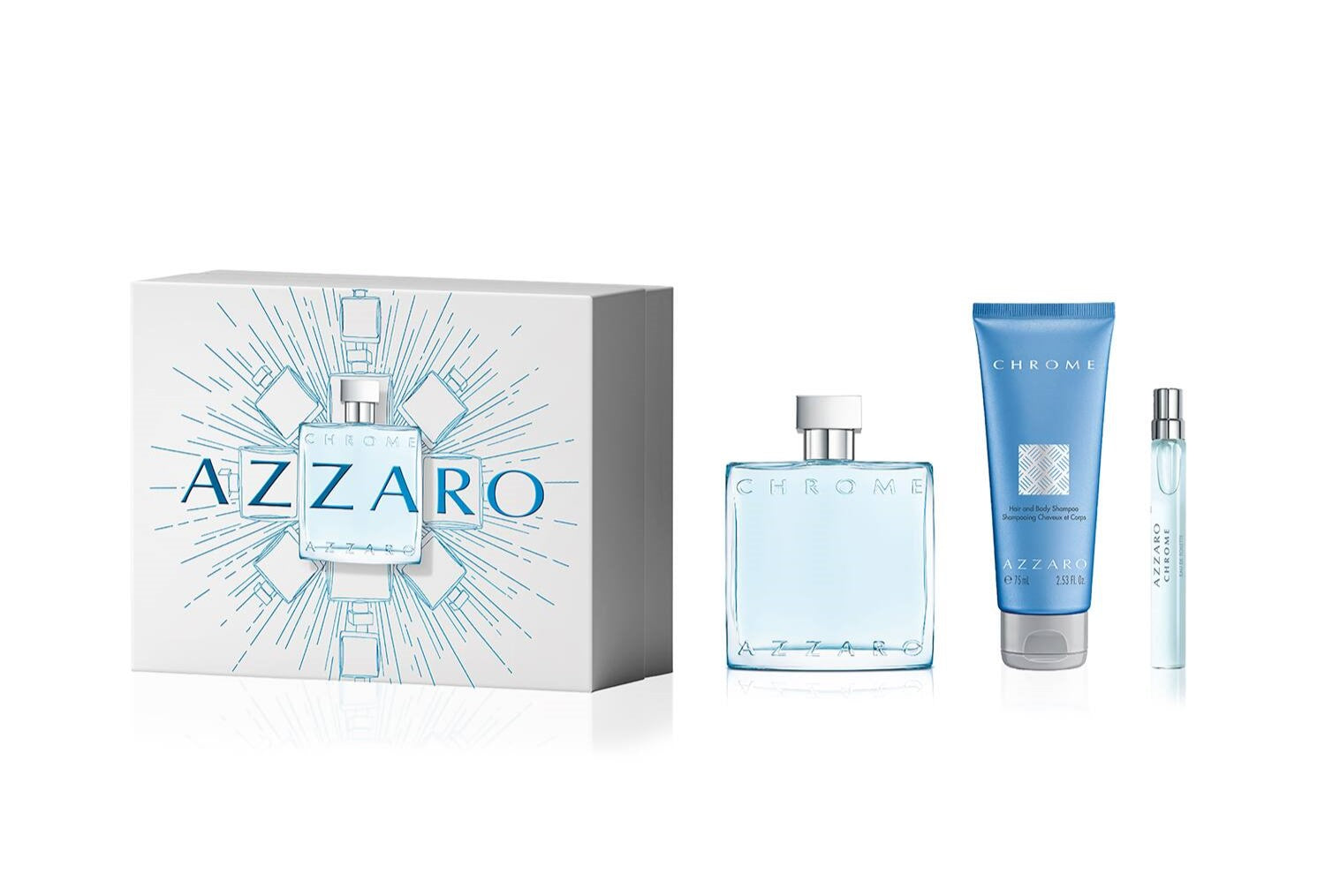 Azzaro Chrome Men Gift Set-100 ml | #size_100 ml