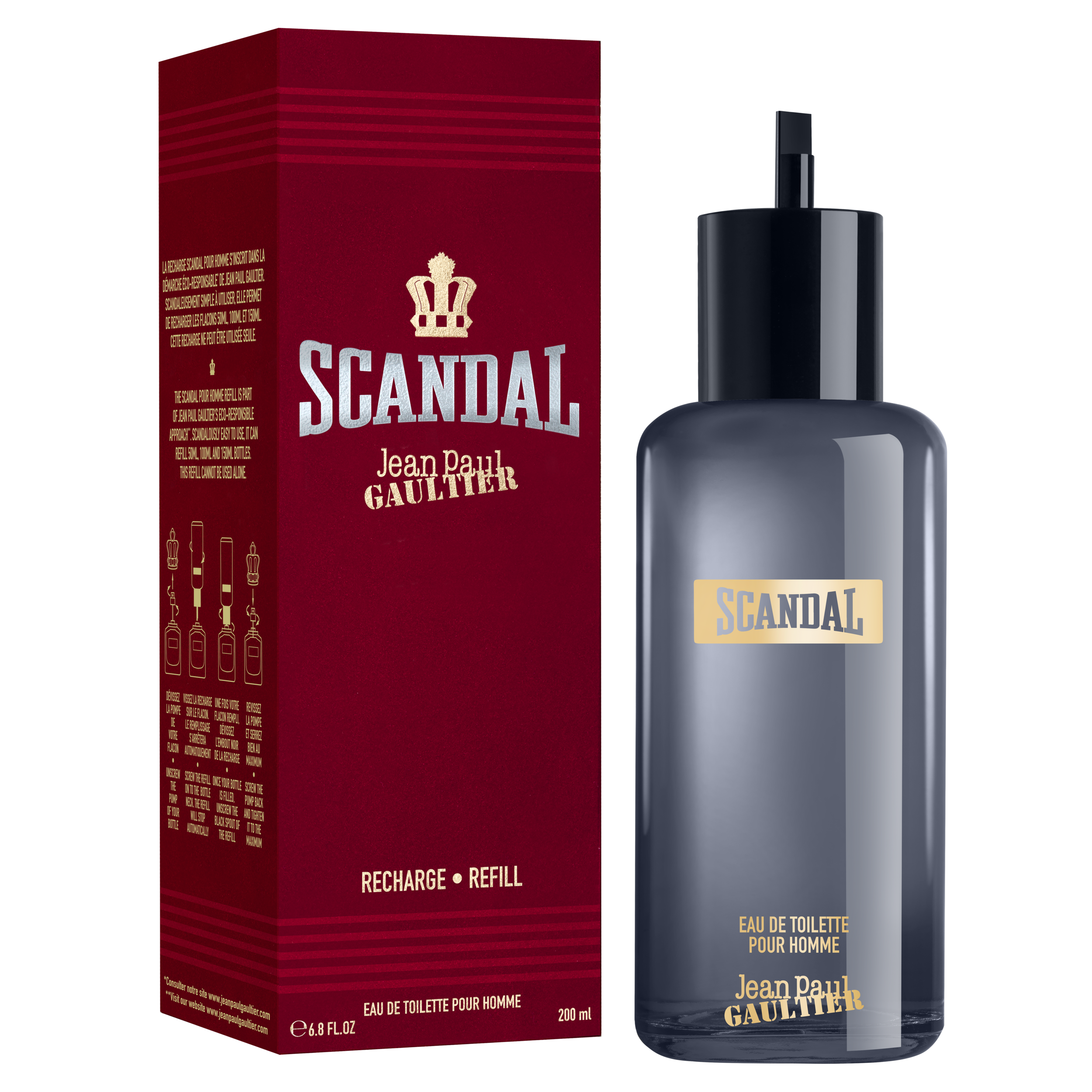 Jean Paul Gaultier Scandal Refill -200 ml | #size_200 ml